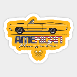 Multi-Color Body Option Apparel 68 convertible Sticker